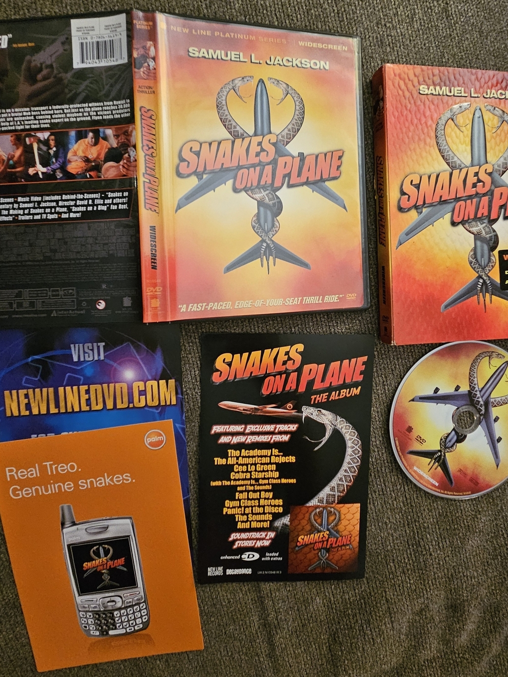 Snakes on a Plane DVD & Album Set - Orange